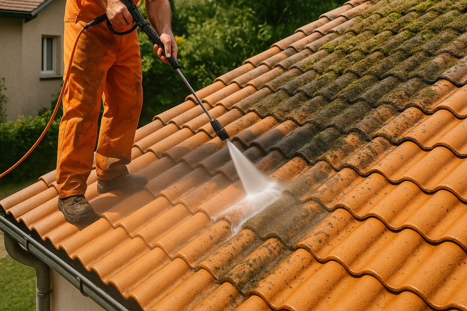 Démoussage et Nettoyage Toiture